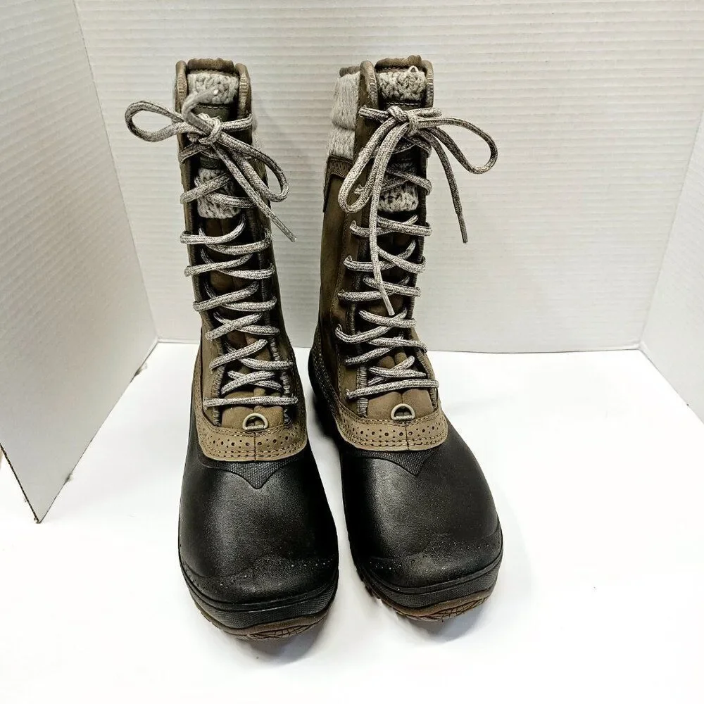 The North Face Shellista II Mid Split Rock Waterproof Winter Boots Size 10